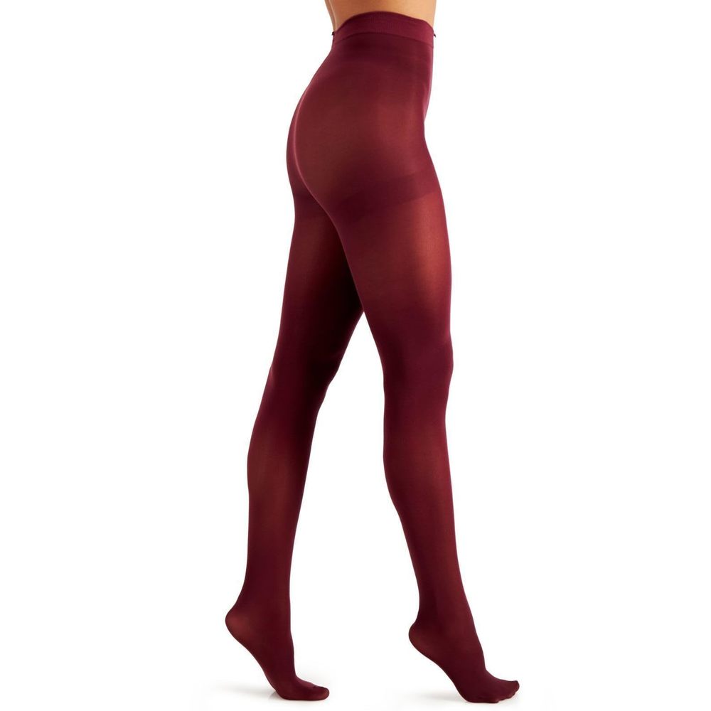 INC International Concepts Womens Solid Opaque Tights XS/S - Picture 2 of 3